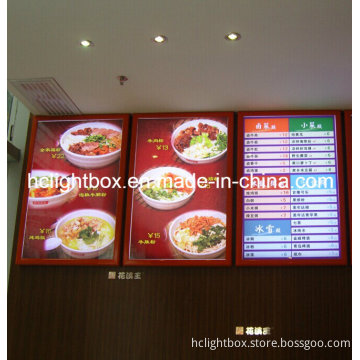 Aluminium Frame Menu LED Light Box